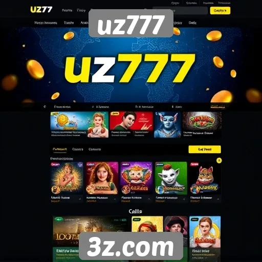 Usabilidade e design do site uz777