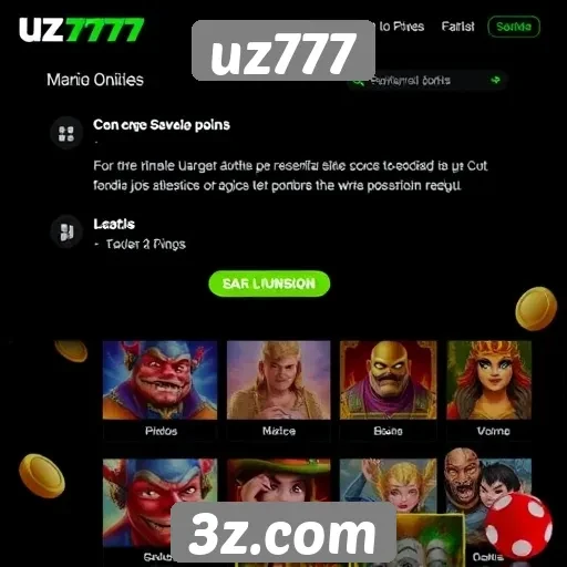 Avaliações de usuários sobre o site de jogos uz777